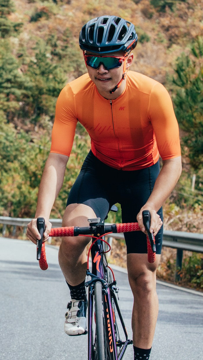 MYSENLAN Awaken Men's Short Sleeve Cycling Jersey - Elvis