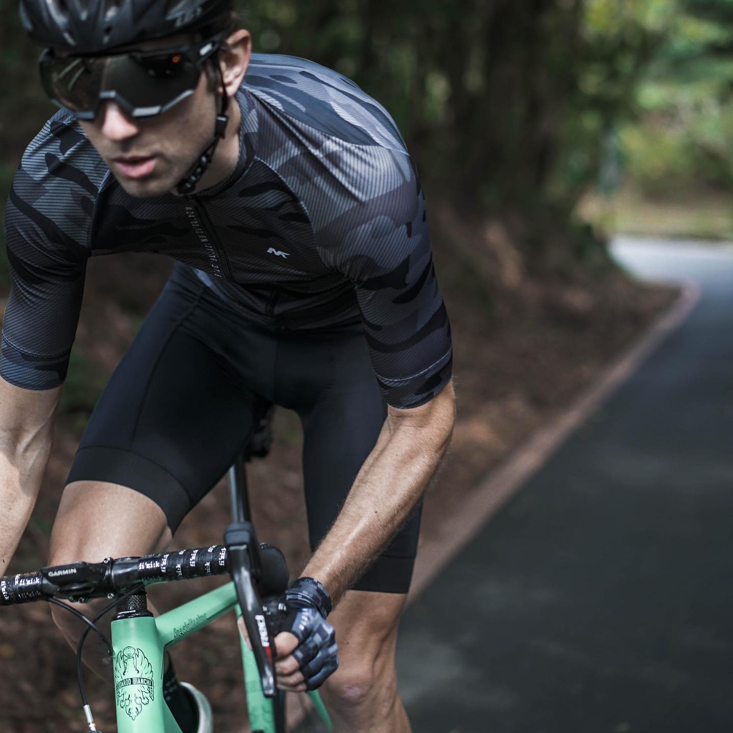 MYSENLAN Auran Men's Short Sleeve Cycling Jersey