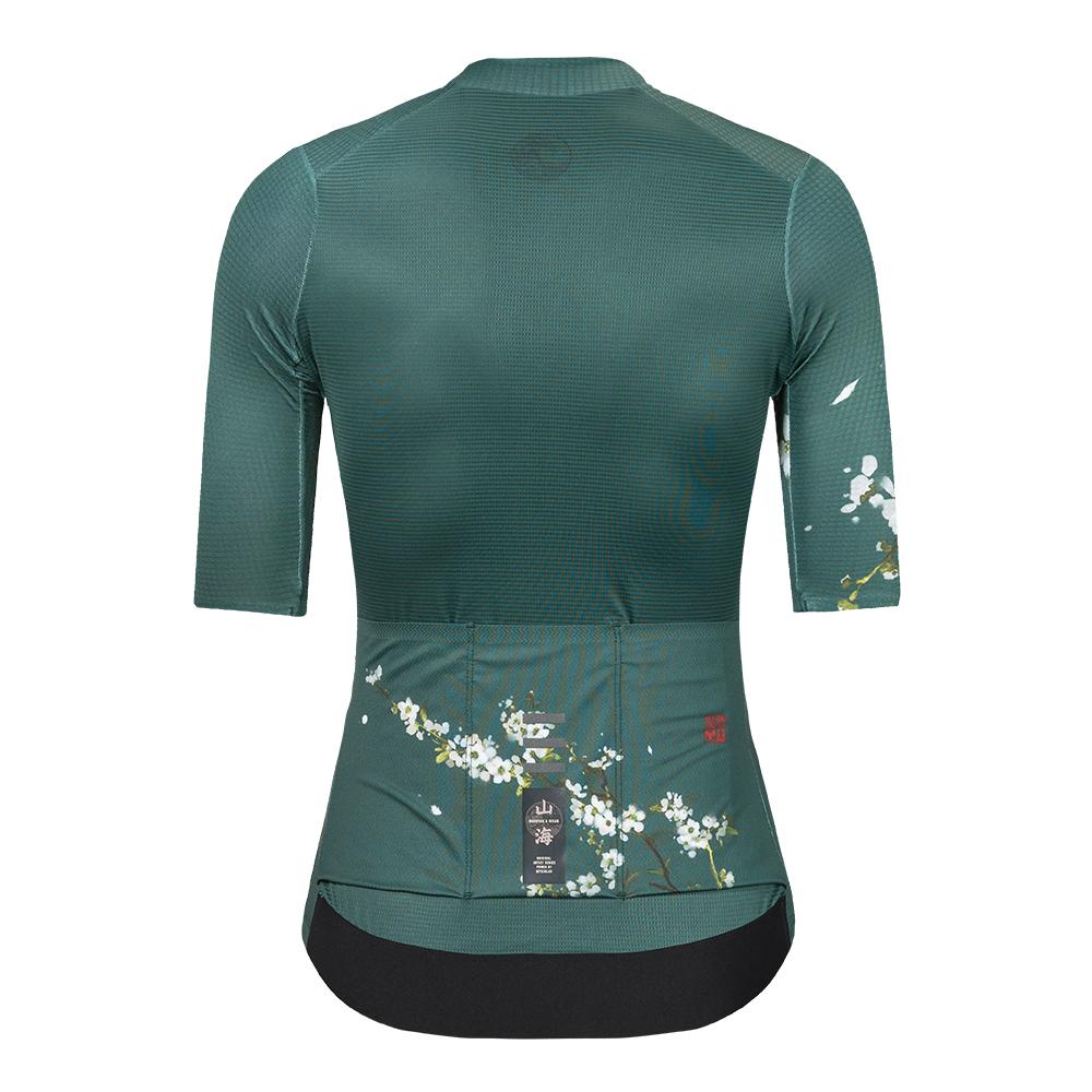 MYSENLAN Asian Art Women's Cycling Jersey (Short Sleeve) - Blossom