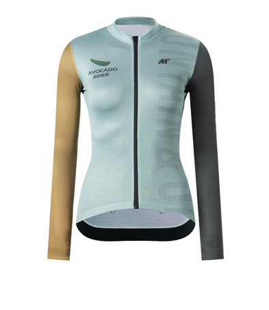 MYSENLAN Asian Art Women's Cycling Jersey (Long & Short Sleeves) - Avocado Rider