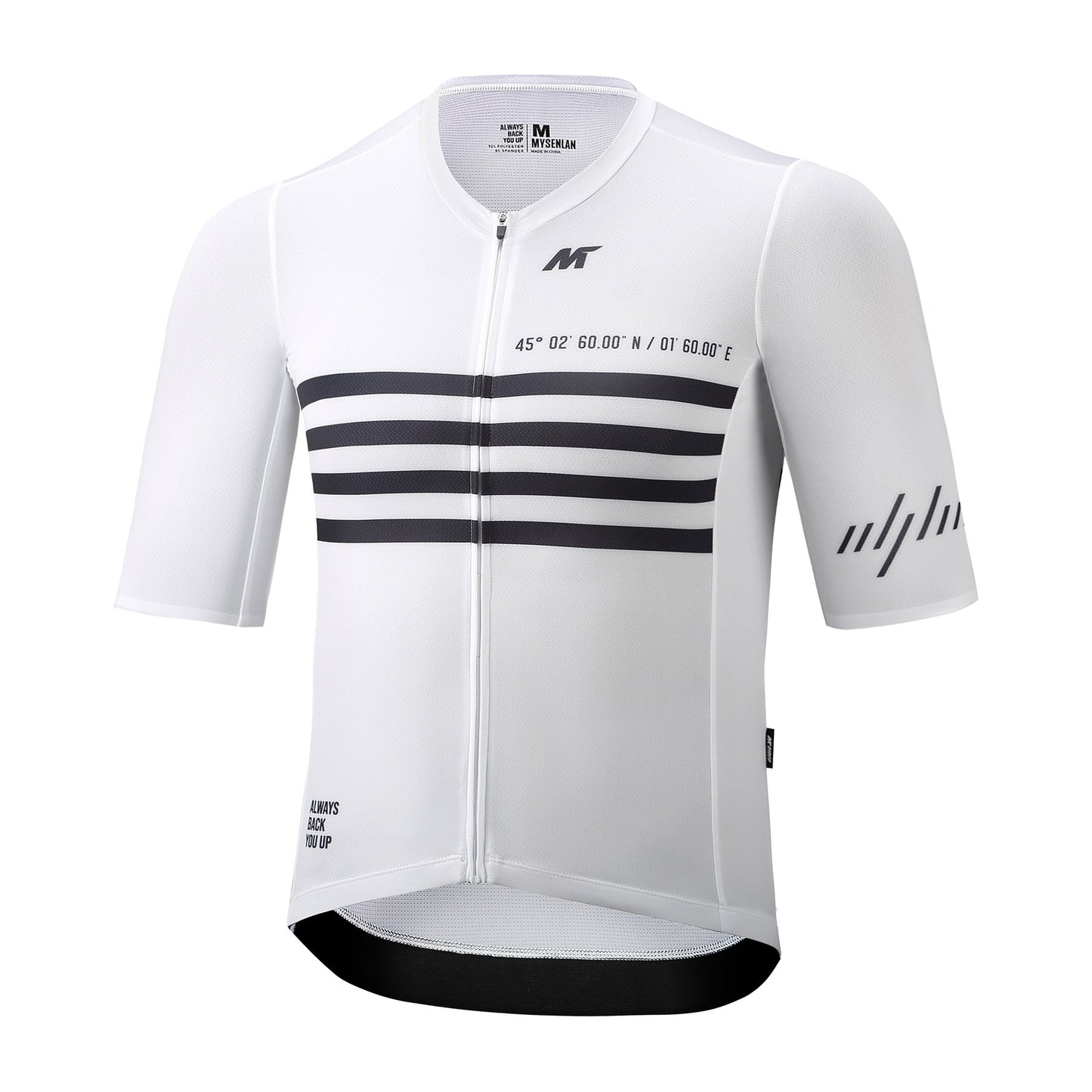 MYSENLAN Awaken Men's Short Sleeve Cycling Jersey-Horizon