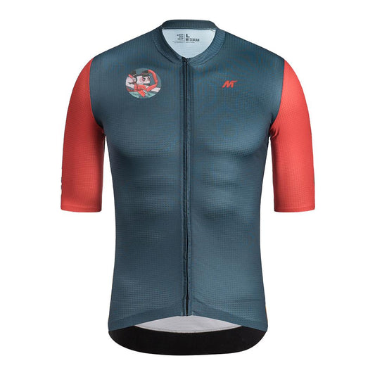 MYSENLAN Asian Art Men's Cycling Jersey (Short Sleeve) - Nezha