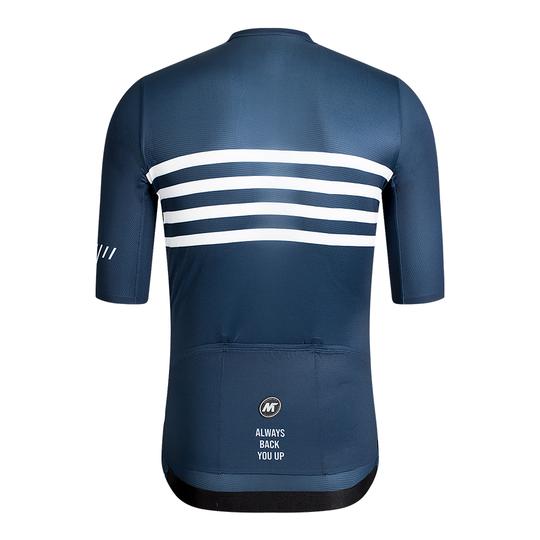 MYSENLAN Awaken Men's Short Sleeve Cycling Jersey-Horizon