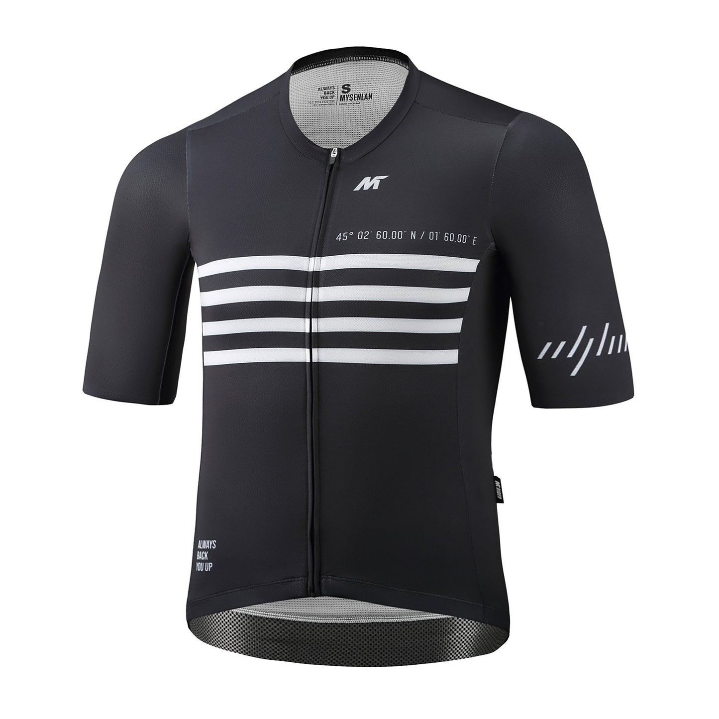 MYSENLAN Awaken Men's Short Sleeve Cycling Jersey-Horizon