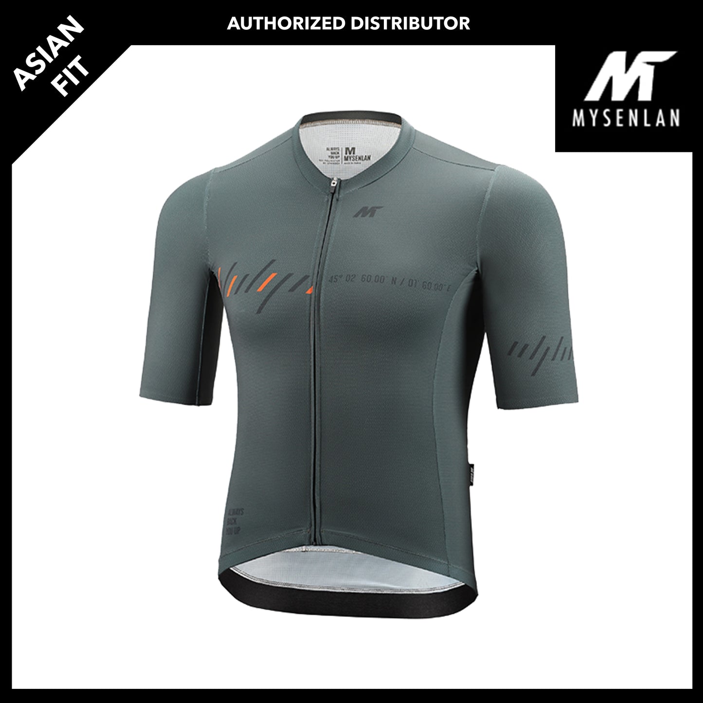 MYSENLAN Awaken Men's Short Sleeve Cycling Jersey - Hyde