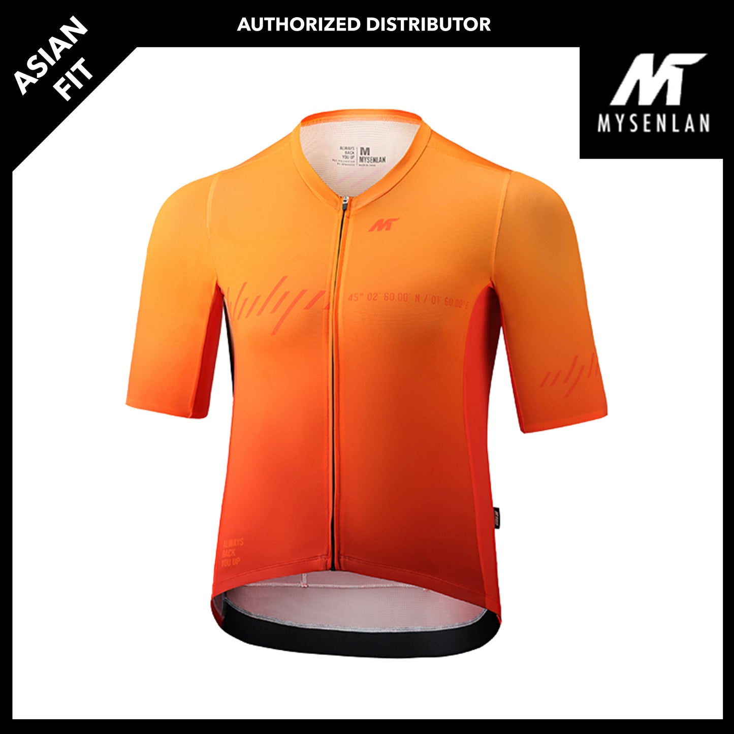 MYSENLAN Awaken Men's Short Sleeve Cycling Jersey - Elvis