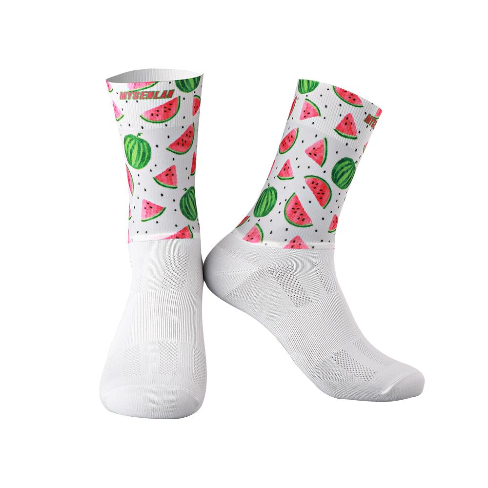 MYSENLAN Art Unisex Cycling Socks (Aero)