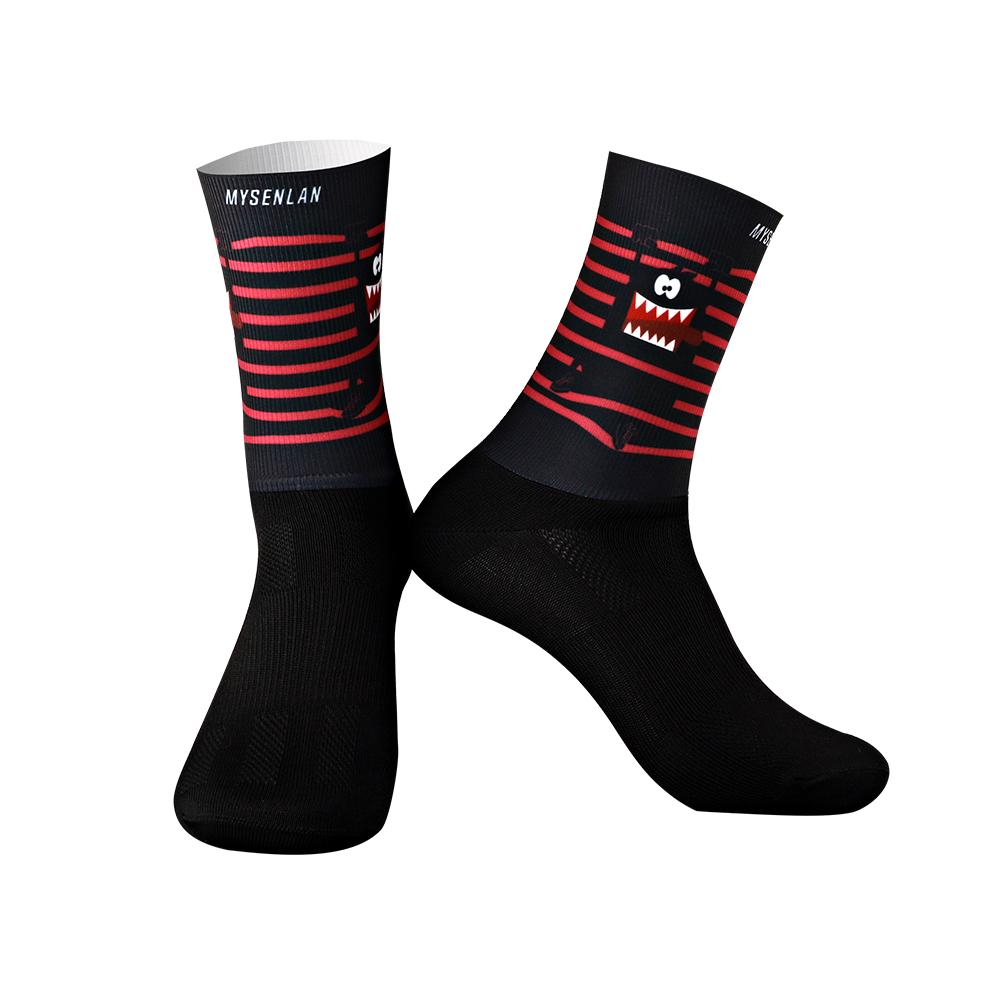 MYSENLAN Art Unisex Cycling Socks (Aero)