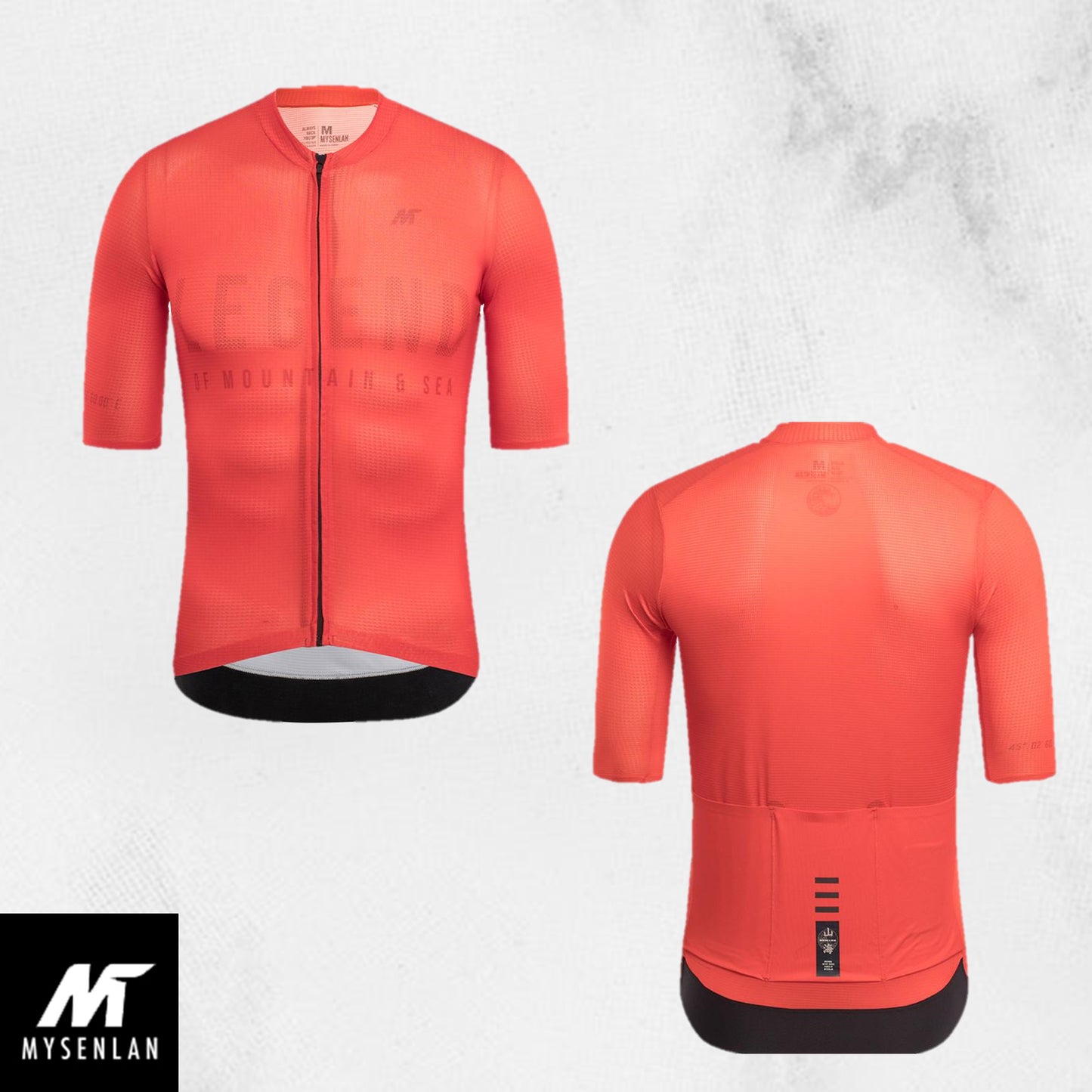 MYSENLAN Legend Men's Cycling Jersey (Short Sleeve)